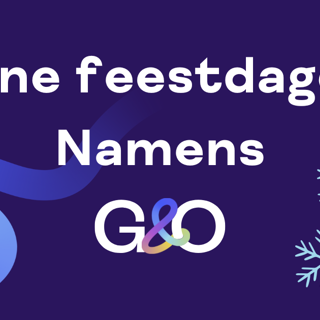 Fijne Feestdagen namens G&O