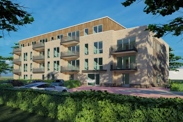 Vivaldiweg Bunschoten nieuwbouw artist impression gebouw_2